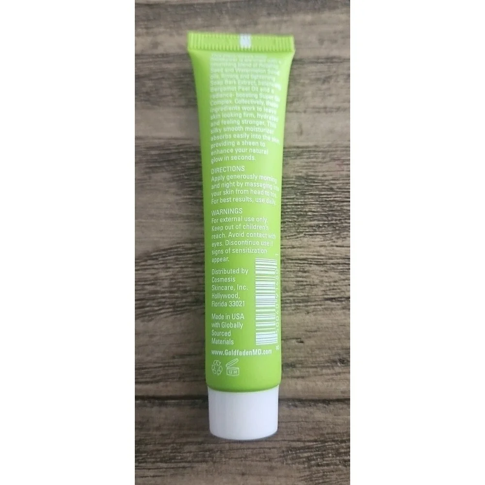 2X GOLDFADEN MD Body Surge Hydrating & Restoring Body Moisturizer • 0.67 Fl Oz